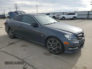 2014 Mercedes-Benz C 250 with VIN WDDGJ4HB5EG191976, listed as a Copart auction lot 46544665 with 120,290 mi miles and Salvage Title. Bid and sale history available at DreamBid. Image 4.