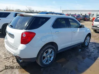 2011 Chevrolet Equinox LTZ with VIN 2CNFLGE56B6251481, listed as a IAAI auction lot 41671694 with 143,814 mi miles. Bid and sale history available at carsss.com. Image 4.