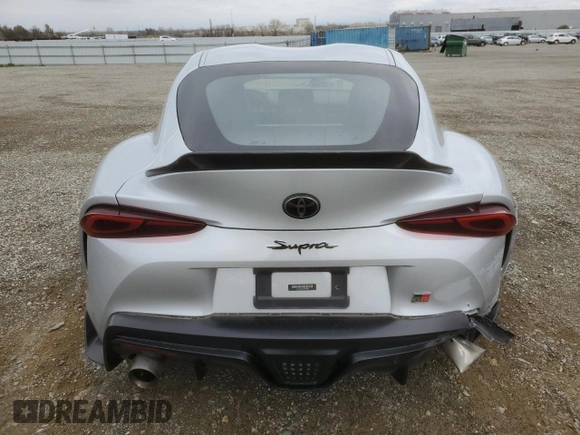 2020 Toyota Supra 3.0 with VIN WZ1DB4C0XLW030009, listed as a Copart auction lot 47809555 with 63,465 mi miles and Salvage title. Bid and sale history available at DreamBid. Image 6.
