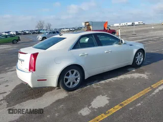 2008 Cadillac CTS RWD w/1SA with VIN 1G6DM577080114228, listed as a IAAI auction lot 42047450 with 0 mi miles. Bid and sale history available at carsss.com. Image 4.