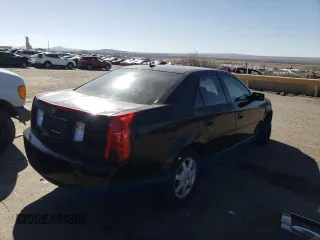 2007 Cadillac CTS with VIN 1G6DM57T670149190, listed as a Copart auction lot 43353284 with 0 mi miles and Salvage Title. Bid and sale history available at carsss.com. Image 3.