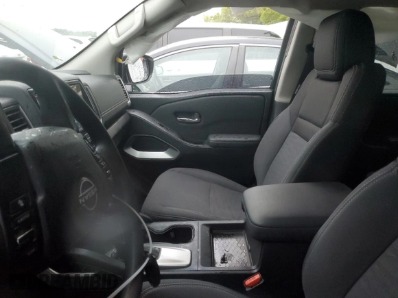 2022 Nissan Frontier S with VIN 1N6ED1EK6NN646015, listed as a Copart auction lot 53599054 with 21,055 mi miles and Salvage title. Bid and sale history available at DreamBid. Image 7.