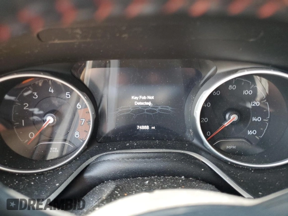 2020 Jeep Compass Limited z VIN 3C4NJDCB7LT116942, wystawiony jako Copart lot #59010775 z przebiegiem 74 888 mil mil oraz Czysty tytuł • Clean title. Historia ofert i sprzedaży dostępna na DreamBid. Obrazek 9.