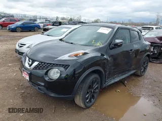 2015 Nissan Juke S with VIN JN8AF5MV4FT557334, listed as a IAAI auction lot 42043582 with 82,509 mi miles and . Bid and sale history available at carsss.com. Image 17.