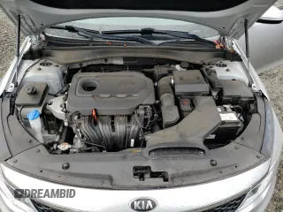 2018 Kia Optima LX with VIN 5XXGT4L36JG188719, listed as a Copart auction lot 81845134 with 101,032 mi miles and Salvage Title. Bid and sale history available at DreamBid. Image 11.