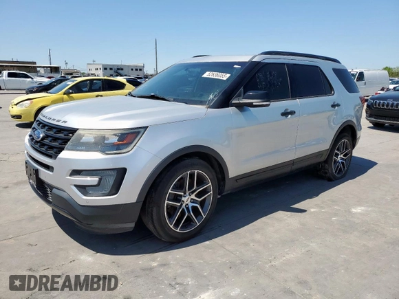 2017 Ford Explorer Sport z VIN 1FM5K8GT5HGC48323, wystawiony jako Copart lot #52636055 z przebiegiem 138 720 mil mil oraz Czysty tytuł • Clean title. Historia ofert i sprzedaży dostępna na DreamBid. Obrazek 1.