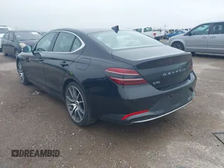 2023 Genesis G70 2.0T z VIN KMTG34TA5PU123377, wystawiony jako IAAI lot #41632566 z przebiegiem 12 184 mil mil oraz . Historia ofert i sprzedaży dostępna na DreamBid. Obrazek 3.