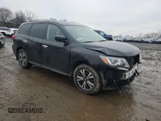 2020 Nissan Pathfinder S with VIN 5N1DR2AM7LC594122, listed as a Copart auction lot 43776665 with 97,761 mi miles and Salvage Title. Bid and sale history available at carsss.com. Image 4.