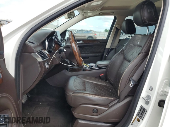 2017 Mercedes-Benz GLS 450 with VIN 4JGDF6EE0HA821639, listed as a Copart auction lot 52044764 with 41,249 mi miles and Salvage Title. Bid and sale history available at DreamBid. Image 7.