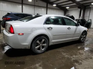 2012 Chevrolet Malibu 1LT with VIN 1G1ZC5E05CF203741, listed as a Copart auction lot 80200114 with 58,082 mi miles and Salvage Title. Bid and sale history available at DreamBid. Image 3.