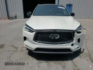2021 Infiniti QX50 Luxe z VIN 3PCAJ5BA1MF120269, wystawiony jako Copart lot #58156515 z przebiegiem 65 464 mil mil oraz Szkoda całkowita • Salvage title. Historia ofert i sprzedaży dostępna na DreamBid. Obrazek 14.