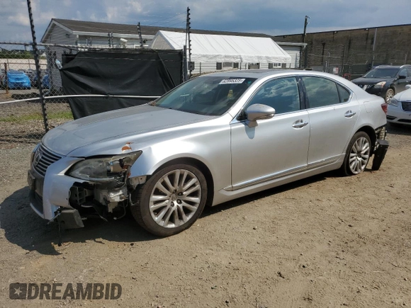 2013 Lexus LS 460 with VIN JTHCL5EF3D5019342, listed as a Copart auction lot 62895325 with 94,160 mi miles and Clean title. Bid and sale history available at DreamBid. Image 1.