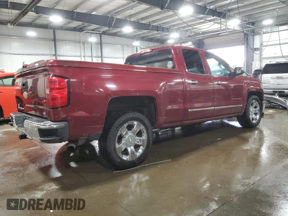 2014 Chevrolet Silverado 1500 LTZ with VIN 1GCVKSEJ5EZ205037, listed as a Copart auction lot 42328535 with 266,840 mi miles and Salvage Title. Bid and sale history available at DreamBid. Image 3.