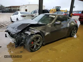 2010 Nissan 370Z Touring with VIN JN1AZ4EH2AM502389, listed as a Copart auction lot 45230315 with 109,478 mi miles and Salvage Title. Bid and sale history available at carsss.com. Image 1.