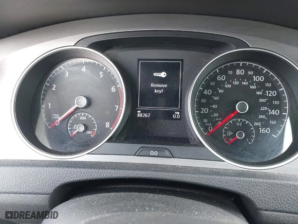 2016 Volkswagen Golf SportWagen TSI S with VIN 3VWC17AU1GM513198, listed as a IAAI auction lot 41229364 with 88,268 mi miles. Bid and sale history available at carsss.com. Image 16.