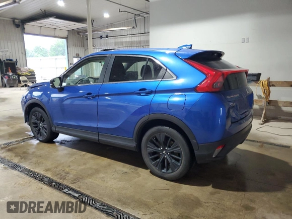 2020 Mitsubishi Eclipse Cross LE with VIN JA4AS4AA7LZ000309, listed as a Copart auction lot 53472545 with 34,343 mi miles and Salvage title. Bid and sale history available at DreamBid. Image 2.