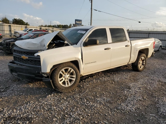 2014 Chevrolet Silverado 1500 Work Truck with VIN 3GCPCPEH2EG536447, listed as a Copart auction lot 78639324 with 101,494 mi miles and Salvage Title. Bid and sale history available at carsss.com. Image 1.