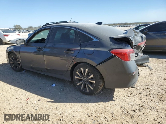2024 Honda Civic Sedan EX with VIN 2HGFE1F74RH335598, listed as a Copart auction lot 48547325 with 0 mi miles and Salvage Title. Bid and sale history available at carsss.com. Image 2.