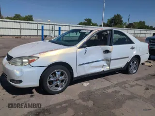 2004 Toyota Camry LE with VIN JTDBE32K740264039, listed as a Copart auction lot 57035415 with 223,702 mi miles and Salvage title. Bid and sale history available at DreamBid. Image 1.
