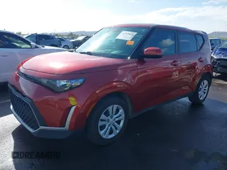 2023 Kia Soul S with VIN KNDJ23AU5P7191322, listed as a IAAI auction lot 41947858 with 54,440 mi miles. Bid and sale history available at carsss.com. Image 17.