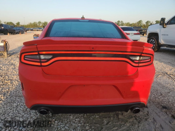 2019 Dodge Charger SRT Hellcat with VIN 2C3CDXL9XKH732885, listed as a Copart auction lot 52597095 with 27,949 mi miles and Salvage Title. Bid and sale history available at DreamBid. Image 6.