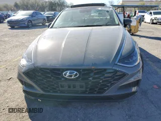 2023 Hyundai Sonata SEL z VIN KMHL14JA3PA272017, wystawiony jako Copart lot #46480155 z przebiegiem 84 460 mil mil oraz Szkody całkowita. Historia ofert i sprzedaży dostępna na DreamBid. Obrazek 5.