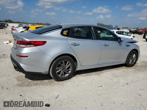 2020 Kia Optima LX with VIN 5XXGT4L37LG404662, listed as a Copart auction lot 51069615 with 157,109 mi miles and Non Repairable. Bid and sale history available at carsss.com. Image 3.