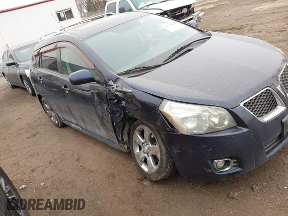 2009 Pontiac Vibe with VIN 5Y2SM67009Z421568, listed as a IAAI auction lot 41712320 with 88,471 mi miles. Bid and sale history available at carsss.com. Image 1.