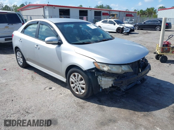 2012 Kia Forte EX with VIN KNAFU4A23C5584128, listed as a IAAI auction lot 41643361 with 187,775 mi miles. Bid and sale history available at carsss.com. Image 1.