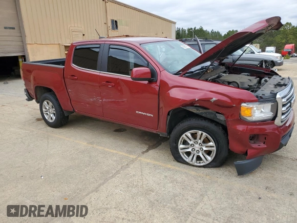 2019 GMC Canyon 2WD SLE with VIN 1GTG5CEN4K1156917, listed as a Copart auction lot 45966755 with 145,787 mi miles and Salvage Title. Bid and sale history available at carsss.com. Image 4.
