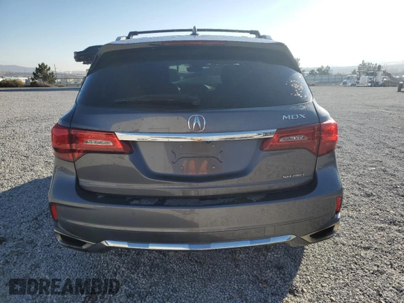 2020 Acura MDX w/Advance Pkg with VIN 5J8YD4H88LL033115, listed as a Copart auction lot 81778134 with 46,527 mi miles and Salvage Title. Bid and sale history available at carsss.com. Image 6.