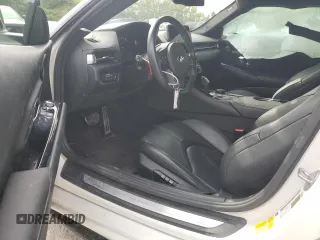 2022 Toyota GR Supra 3.0 with VIN WZ1DB4C03LW029008, listed as a Copart auction lot 70222474 with 0 mi miles and Salvage Title. Bid and sale history available at carsss.com. Image 8.