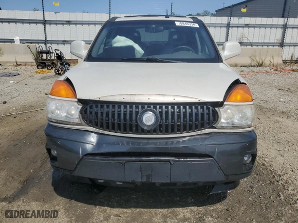 2003 Buick Rendezvous CXL with VIN 3G5DB03E03S599537, listed as a Copart auction lot 70845334 with NaN miles and Salvage Title. Bid and sale history available at carsss.com. Image 5.
