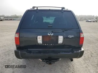 2001 Infiniti QX4 with VIN JNRDR09X21W204207, listed as a Copart auction lot 79935604 with Not Provided miles and Salvage Title. Bid and sale history available at DreamBid. Image 6.