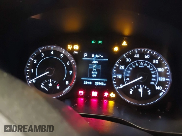 2022 Hyundai Venue SEL with VIN KMHRC8A30NU152183, listed as a IAAI auction lot 41607165 with 22,943 mi miles and . Bid and sale history available at DreamBid. Image 7.