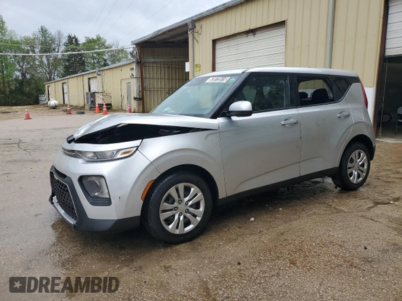 2020 Kia Soul LX with VIN KNDJ23AU1L7723482, listed as a Copart auction lot 52073515 with 110,068 mi miles and Salvage Title. Bid and sale history available at carsss.com. Image 1.