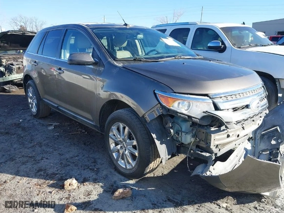 2013 Ford Edge Limited with VIN 2FMDK3KC5DBA65172, listed as a IAAI auction lot 41621503 with 166,085 mi miles. Bid and sale history available at carsss.com. Image 1.