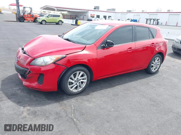 2013 Mazda 3 i Touring with VIN JM1BL1LP9D1721108, listed as a IAAI auction lot 41913064 with 134,755 mi miles and . Bid and sale history available at carsss.com. Image 12.