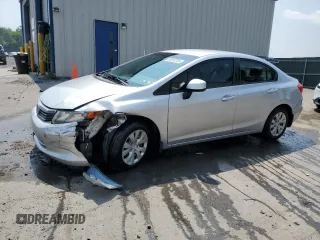 2012 Honda Civic LX с VIN 19XFB2F5XCE348936, выставлен на аукционе Copart как лот 60262265 с пробегом 199 721 миль миль и Списание • Salvage title. История ставок и продаж доступна на DreamBid. Изображение 1.