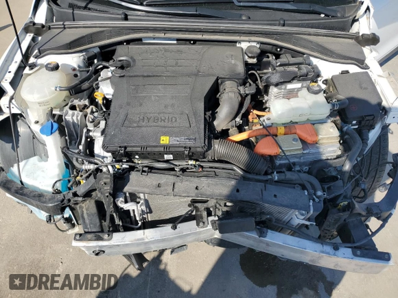 2019 Hyundai Ioniq SEL with VIN KMHC75LCXKU134128, listed as a Copart auction lot 44266015 with 59,390 mi miles and Salvage Title. Bid and sale history available at DreamBid. Image 11.