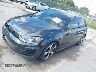 2017 Volkswagen Golf GTI S with VIN 3VW4T7AU8HM065610, listed as a IAAI auction lot 41654468 with 116,860 mi miles. Bid and sale history available at carsss.com. Image 2.