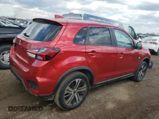 2022 Mitsubishi Outlander Sport ES with VIN JA4ARUAU2NU021784, listed as a Copart auction lot 50729365 with 27,328 mi miles and Clean Title. Bid and sale history available at carsss.com. Image 3.