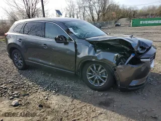2022 Mazda CX-9 Touring with VIN JM3TCBCY6N0612672, listed as a Copart auction lot 53864575 with 28,456 mi miles and Salvage Title. Bid and sale history available at carsss.com. Image 4.