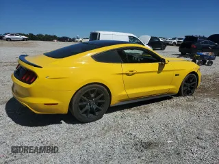 2017 Ford Mustang GT with VIN 1FA6P8CF6H5275803, listed as a Copart auction lot 57504935 with 94,627 mi miles and Salvage title. Bid and sale history available at DreamBid. Image 3.