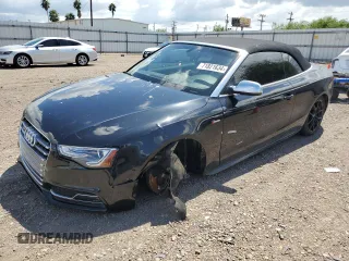2014 Audi S5 Premium Plus with VIN WAUCGAFH8EN008043, listed as a Copart auction lot 71821634 with 97,905 mi miles and Salvage Title. Bid and sale history available at carsss.com. Image 1.