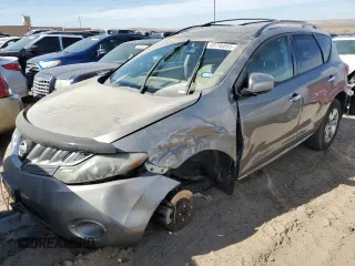 2009 Nissan Murano SL with VIN JN8AZ18U79W105902, listed as a Copart auction lot 49796065 with 78,522 mi miles and Salvage Title. Bid and sale history available at carsss.com. Image 1.