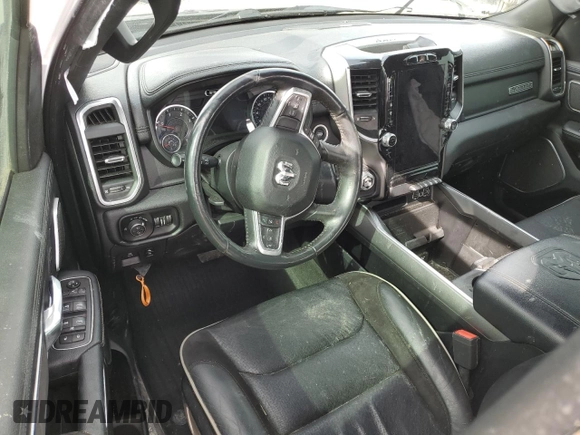 2020 Ram 1500 Laramie with VIN 1C6SRFJM9LN217208, listed as a Copart auction lot 45608515 with 80,478 mi miles and Salvage title. Bid and sale history available at DreamBid. Image 8.