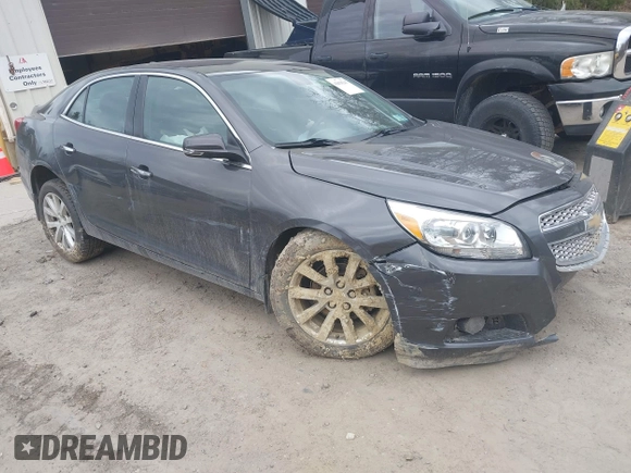2013 Chevrolet Malibu LTZ with VIN 1G11H5SAXDF190062, listed as a IAAI auction lot 42038247 with 98,086 mi miles and . Bid and sale history available at DreamBid. Image 1.
