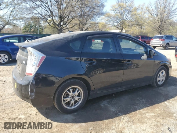 2010 Toyota Prius II with VIN JTDKN3DU7A0064319, listed as a Copart auction lot 51833735 with 151,829 mi miles and Non Repairable. Bid and sale history available at DreamBid. Image 3.