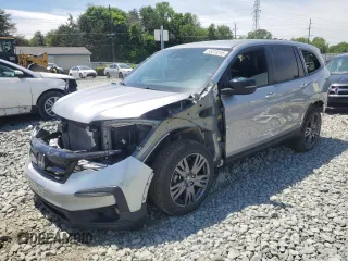 2022 Honda Pilot Sport with VIN 5FNYF6H34NB078809, listed as a Copart auction lot 55318645 with 40,684 mi miles and Salvage title. Bid and sale history available at DreamBid. Image 1.